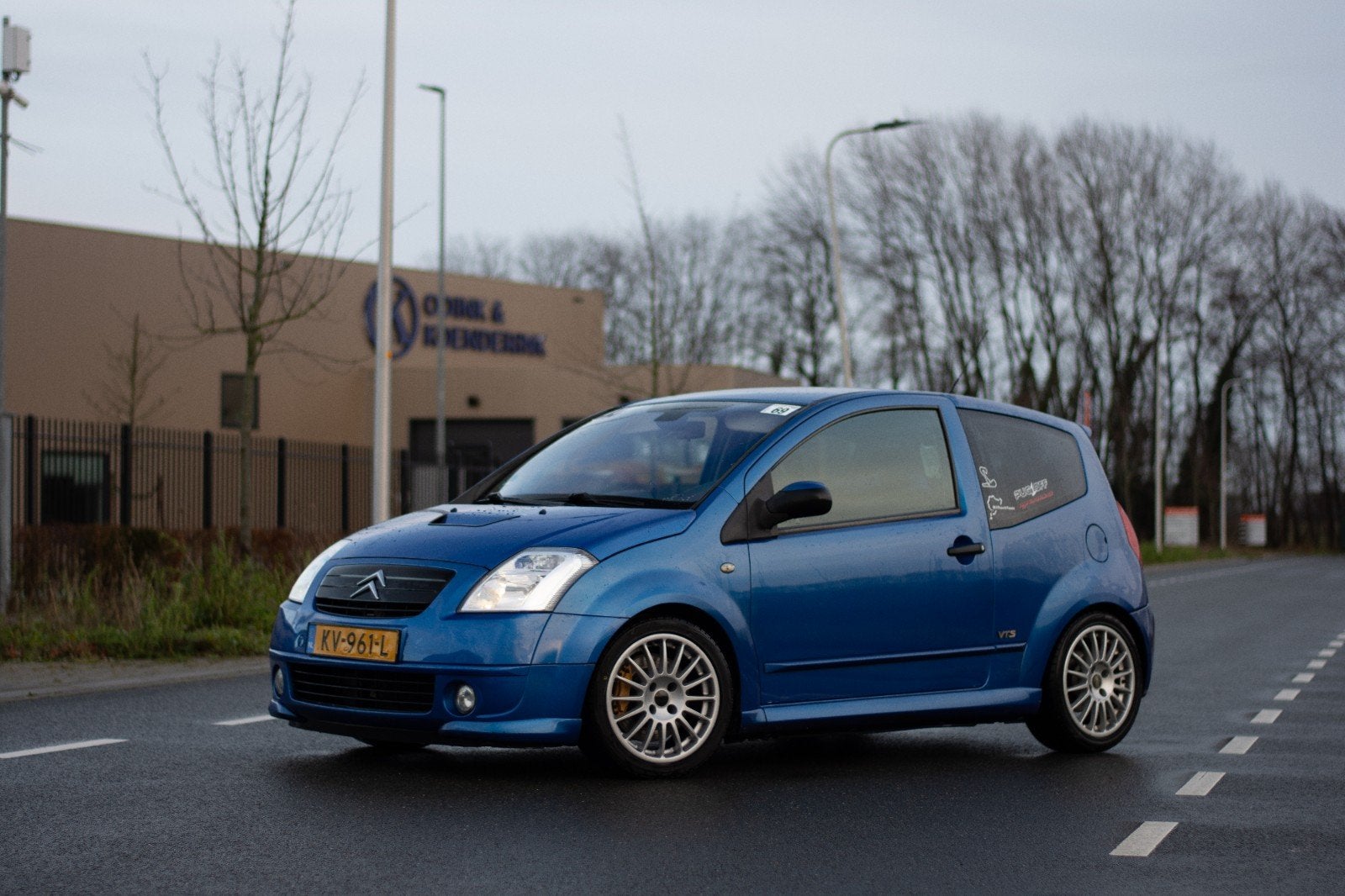 Citroën C2 VTS 2005 Blauw, Voorwielaandrijving, Zwart, 4 cilinders, 625 kg