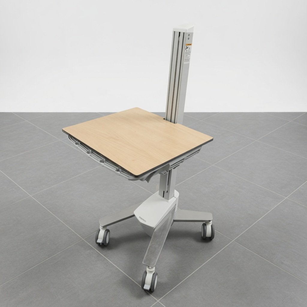 Alphatron mobiele laptoptafel - ihv 81-131 cm, Niet ingevuld, Gebruikt, Niet ingevuld, Niet ingevuld
