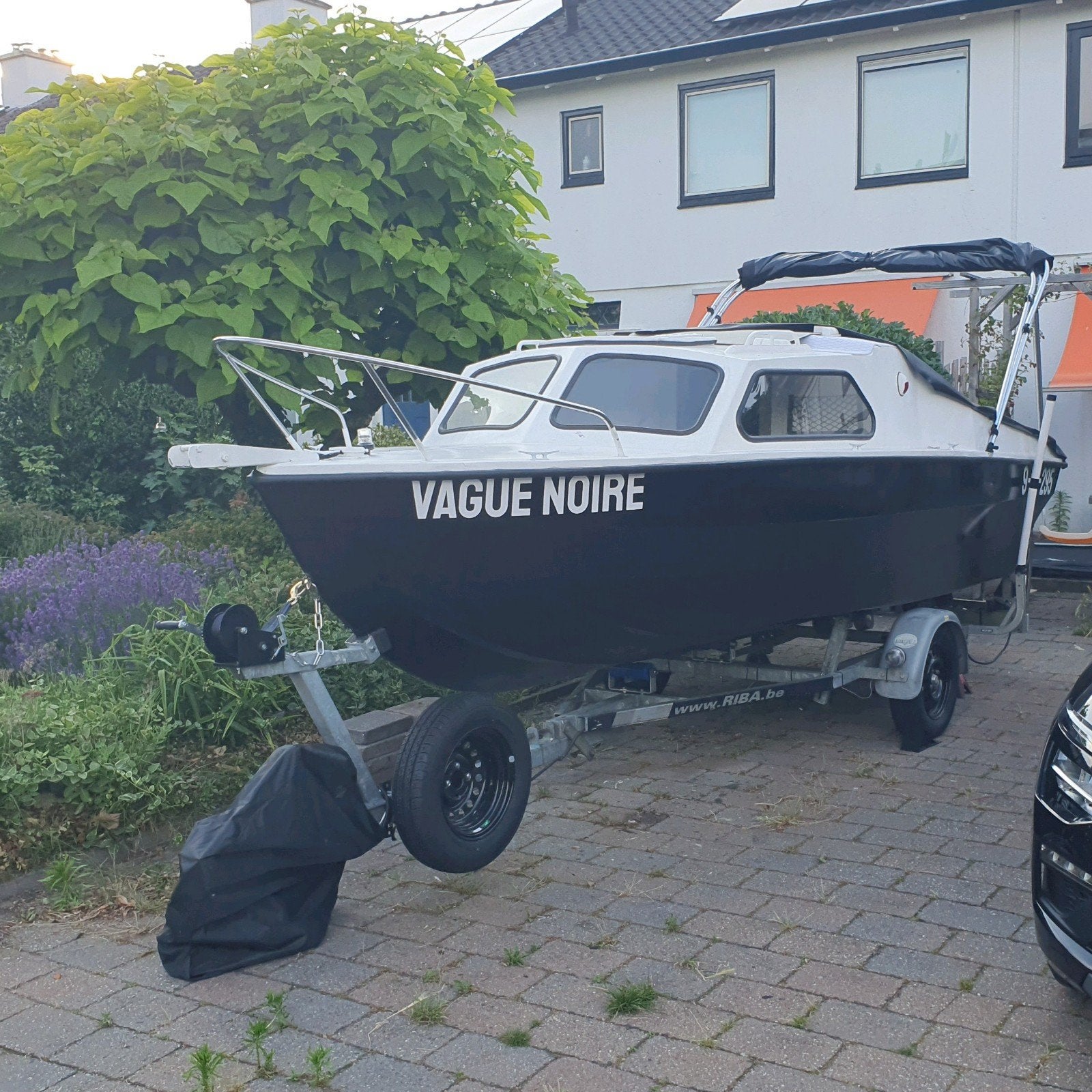 Inter 500 inclusief trailer , 70pk yamaha, Watersport en Boten, Kunststof, Gebruikt, 70 pk, 5 m