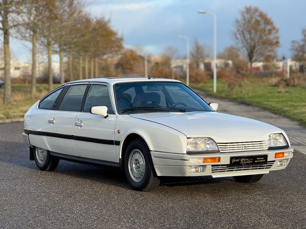 Belastingvrije Citroën CX 2500 GTI 1986 Wit, Stof, 4 cilinders, 133 pk, Wit
