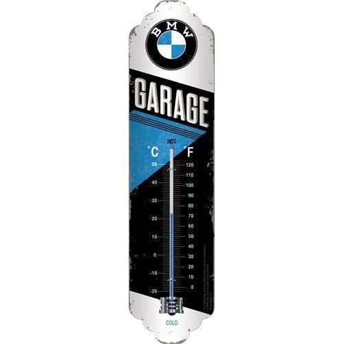 BMW Garage repair reclame thermometer van metaal decoratie, Verzamelen, Ophalen of Verzenden, Nieuw, Auto's