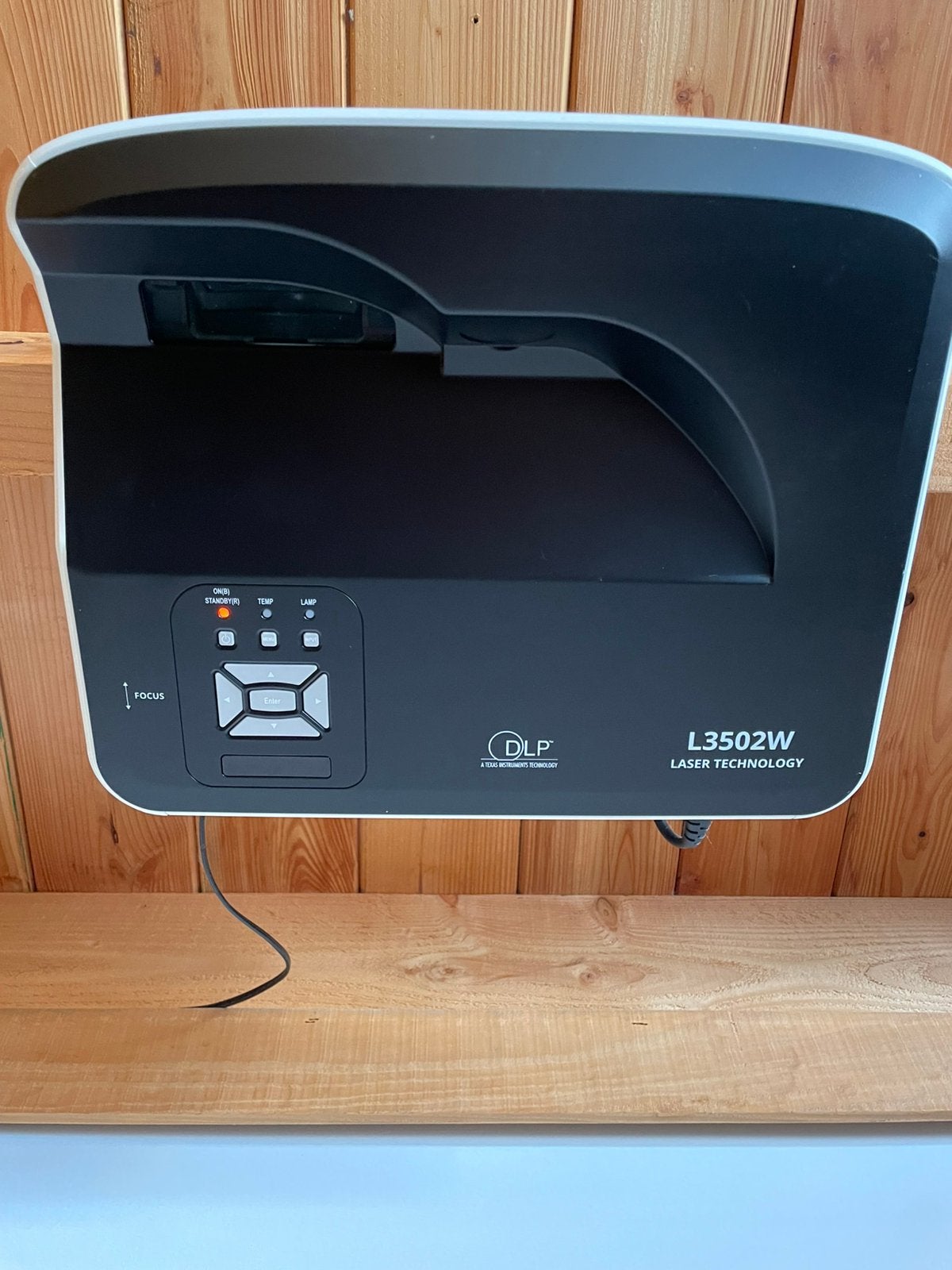I3 laser beamer projector met scherm en afstandsbediening, Ophalen, Gebruikt, DLP, I3