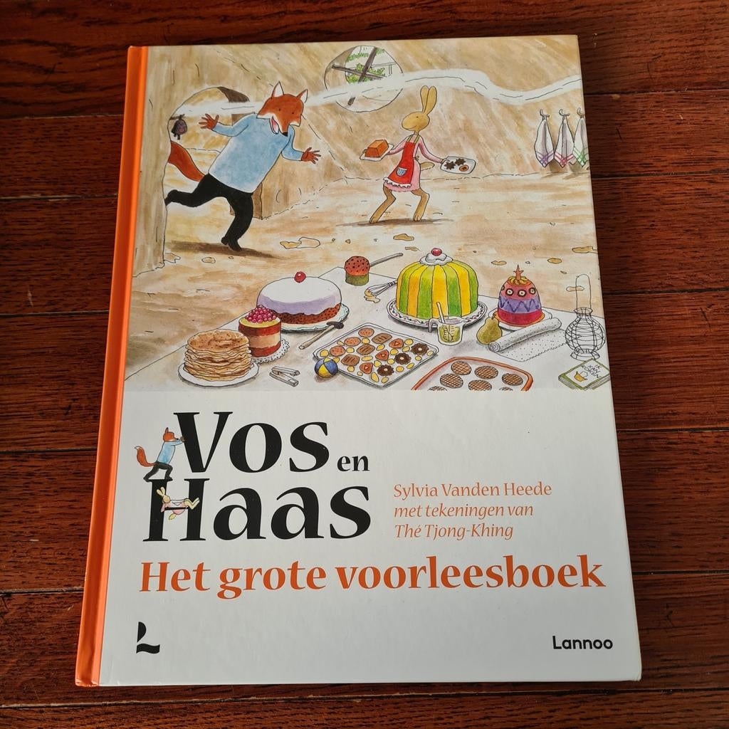 Sylvia Vanden Heede - Het grote voorleesboek van Vos en Haas, Ophalen of Verzenden, Zo goed als nieuw, Sylvia Vanden Heede