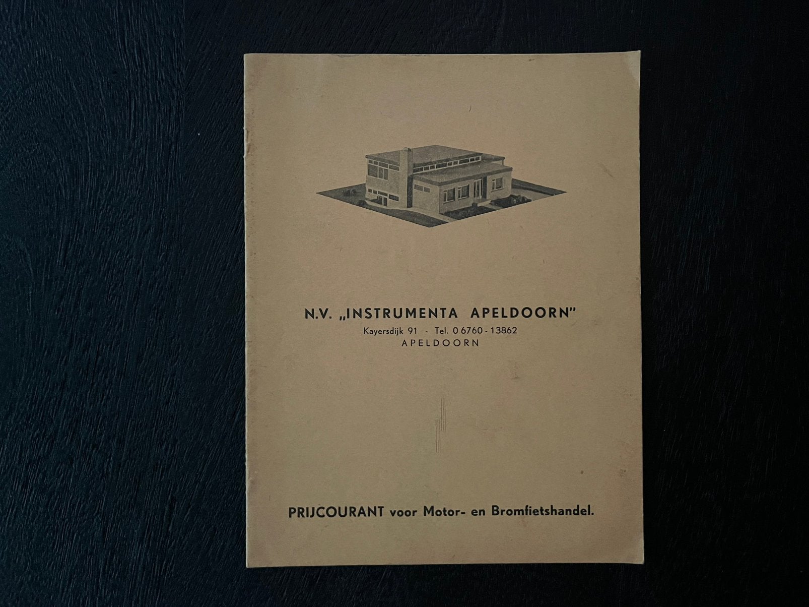 Prijscourant voor motor Bromfietshandel., Ophalen of Verzenden, Zo goed als nieuw