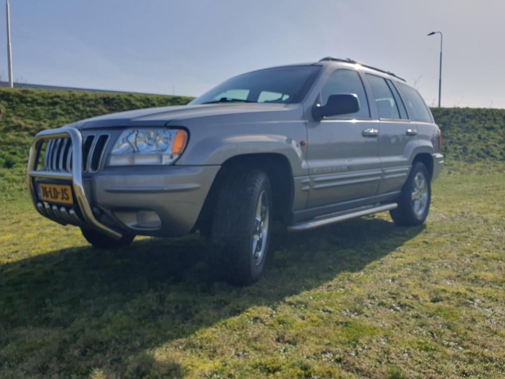 Jeep Grand Cherokee 4.0 I AUT 2002 Grijs, Automaat, 190 pk, 3360 kg, 3960 cc