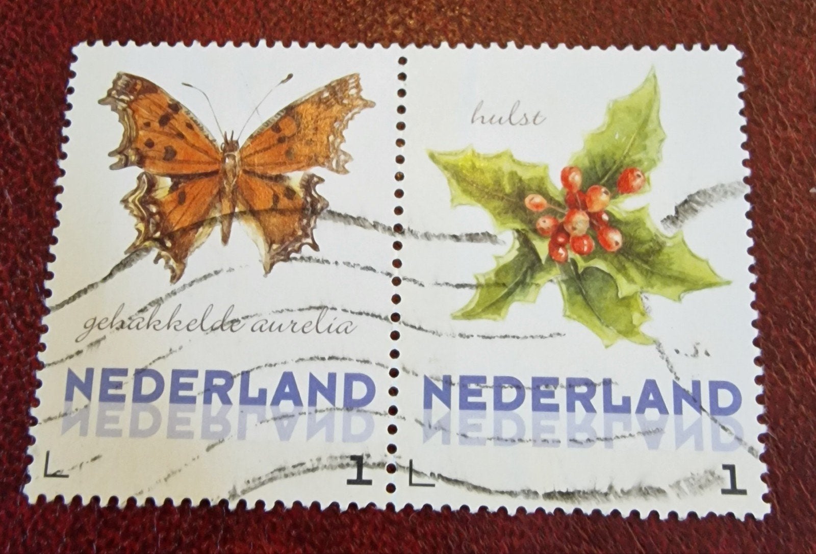 kv862 peesoonlijke postzegels:  Aurelia en Hulst, Ophalen of Verzenden, Na 1940, Gestempeld