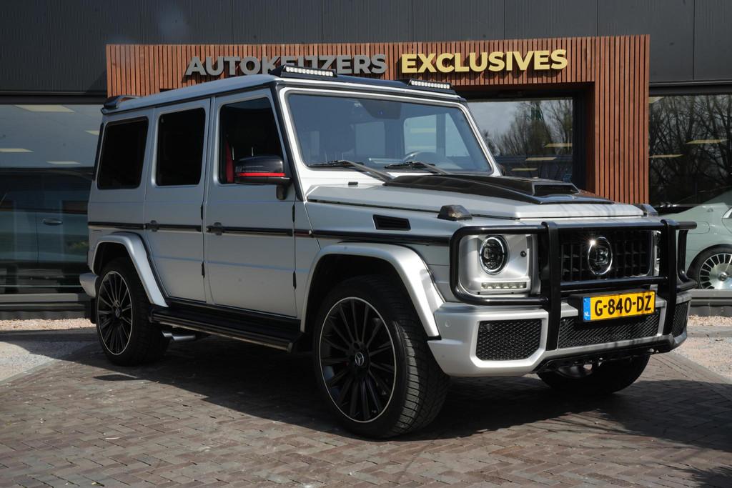 Mercedes-Benz G-klasse AMG 63 Brabus Look Schuifdak Designo, Auto's, Mercedes-Benz, Automaat, Gebruikt, 8 cilinders, G-Klasse