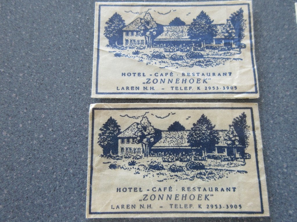 2 x Laren, hotel-café-rest. Zonnehoek, Verzenden, Nederland