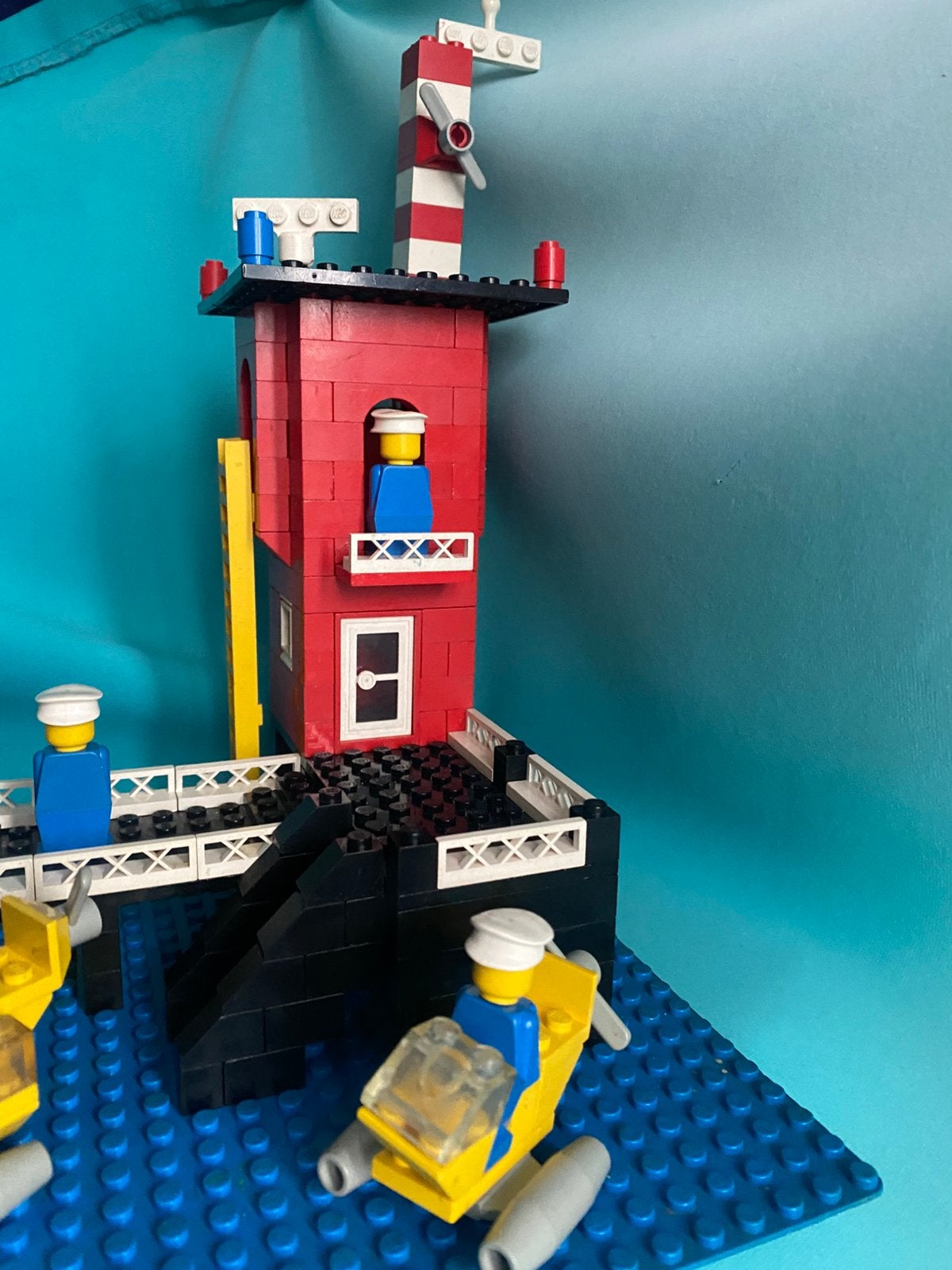 Oude lego coast guard station set 369-1 uit 1976, Gebruikt, Lego, Ophalen of Verzenden, LEGOLAND