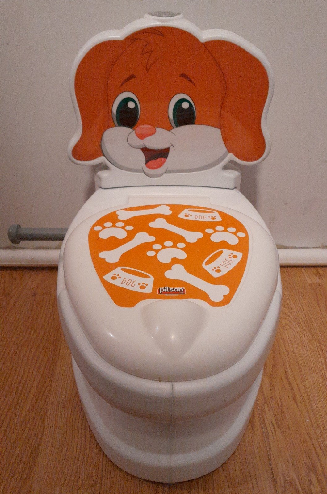 Pilsan kinder wc plaspotje met geluid zindelijkheid trainer, Ophalen of Verzenden, Zo goed als nieuw