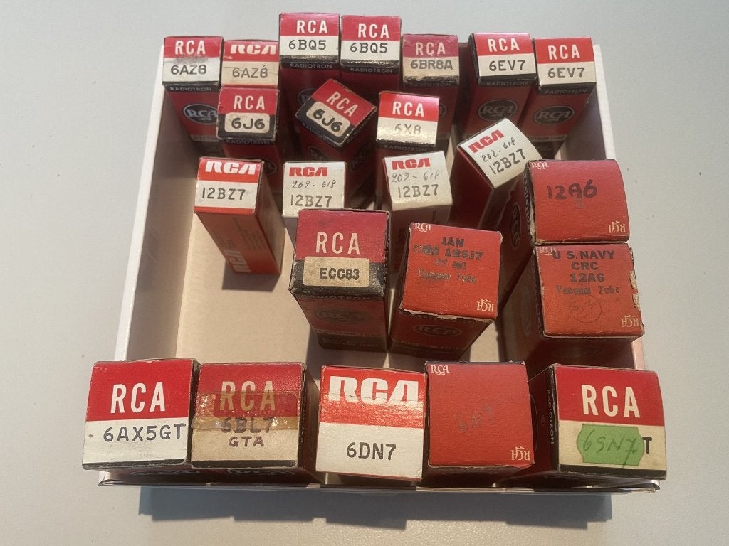 Diverse NOS RCA buizen / vacuum tubes, Ophalen of Verzenden, Nieuw