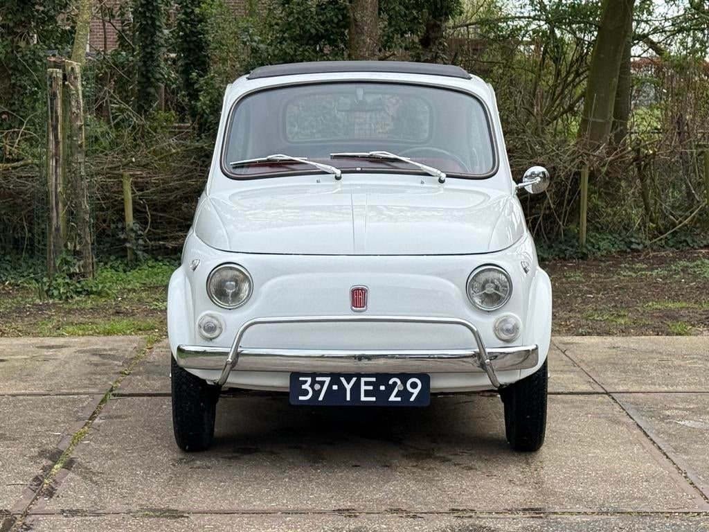 Fiat 500L 1971 Oldtimer, Wit, 17 pk, Particulier, Geïmporteerd