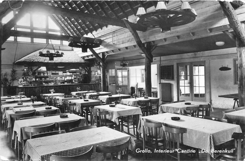 381-482-025 Grolloo Interieur Cantine, Verzenden, Voor 1920, Drenthe