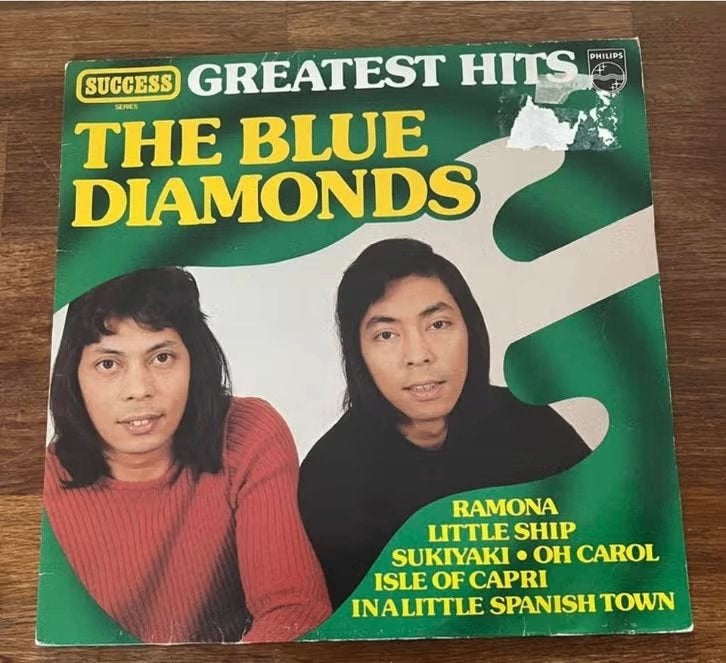 10. LP The Blue Diamonds Greatest Hits, Ophalen of Verzenden, Zo goed als nieuw, 12 inch, Wereldmuziek