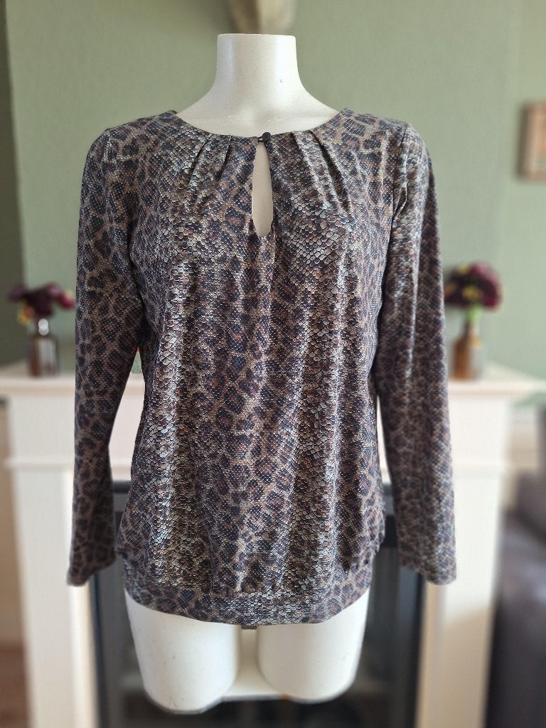 Studio Anneloes slangenprint top S 36, Studio Anneloes, Verzenden, Zo goed als nieuw, Lange mouw