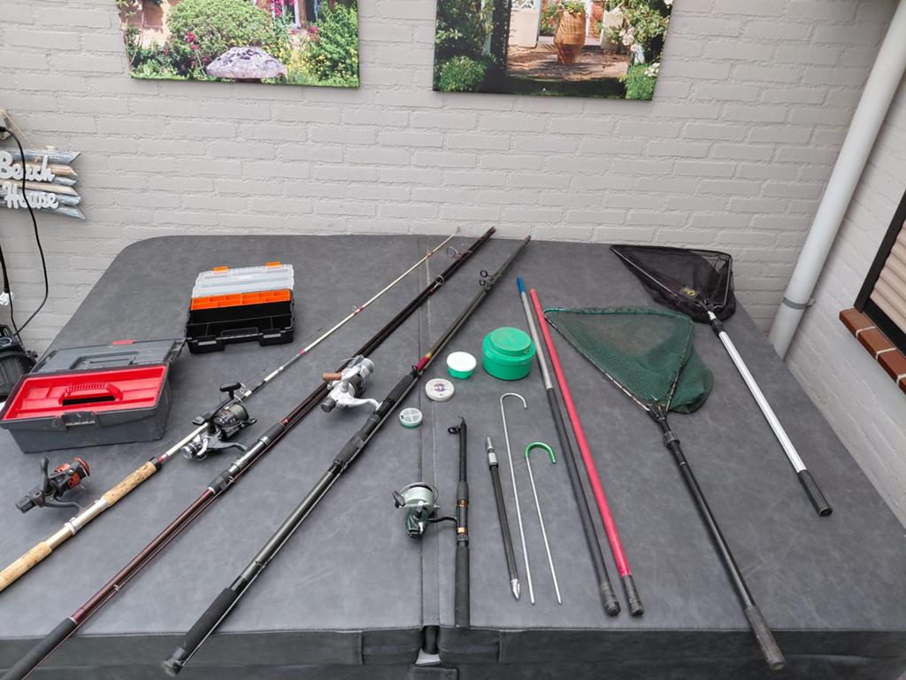 Mooi complete vis set, Ophalen