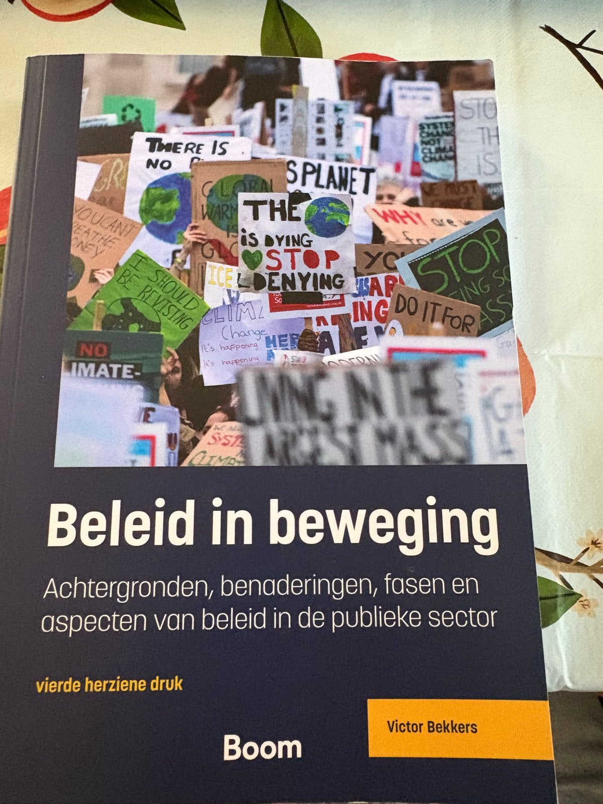 Beleid in beweging - Bestuurskunde Saxion, Ophalen of Verzenden, Gamma, Zo goed als nieuw, HBO