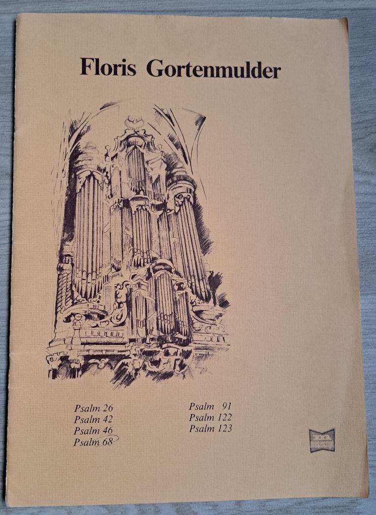 FLORIS GORTENMULDER - Psalm 26-42-46-68-91-122-123, Orgel, Gebruikt, Overige genres, Overige soorten