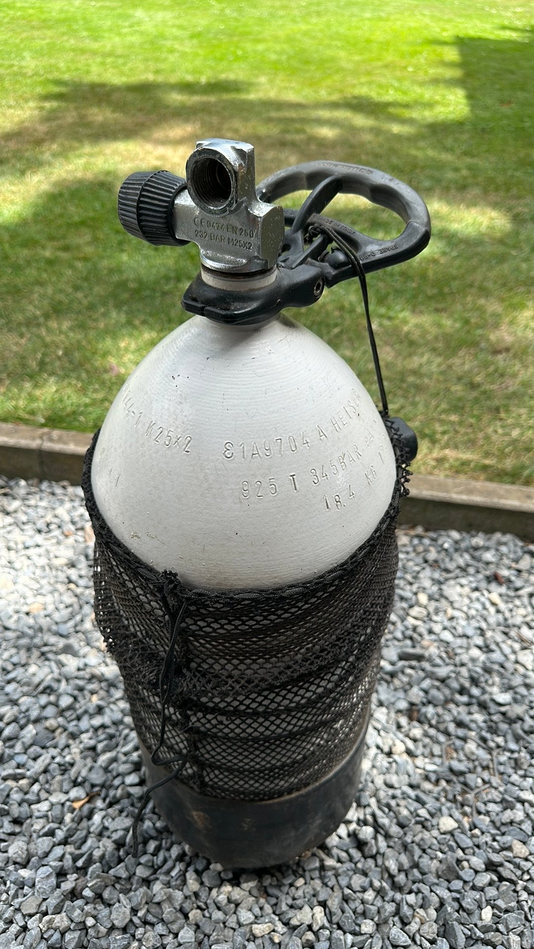 12 iter 200 bar fles (bommetje, Ophalen
