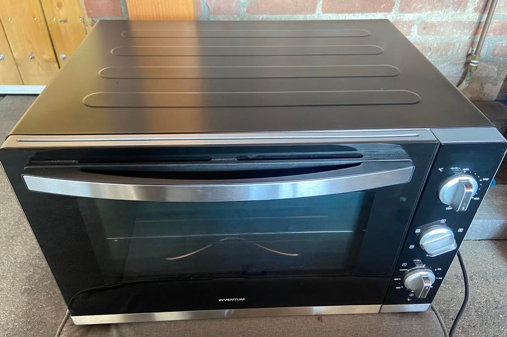 Inventum hetelucht oven, Witgoed en Apparatuur, Ovens, Zo goed als nieuw, Minder dan 45 cm, Ophalen of Verzenden