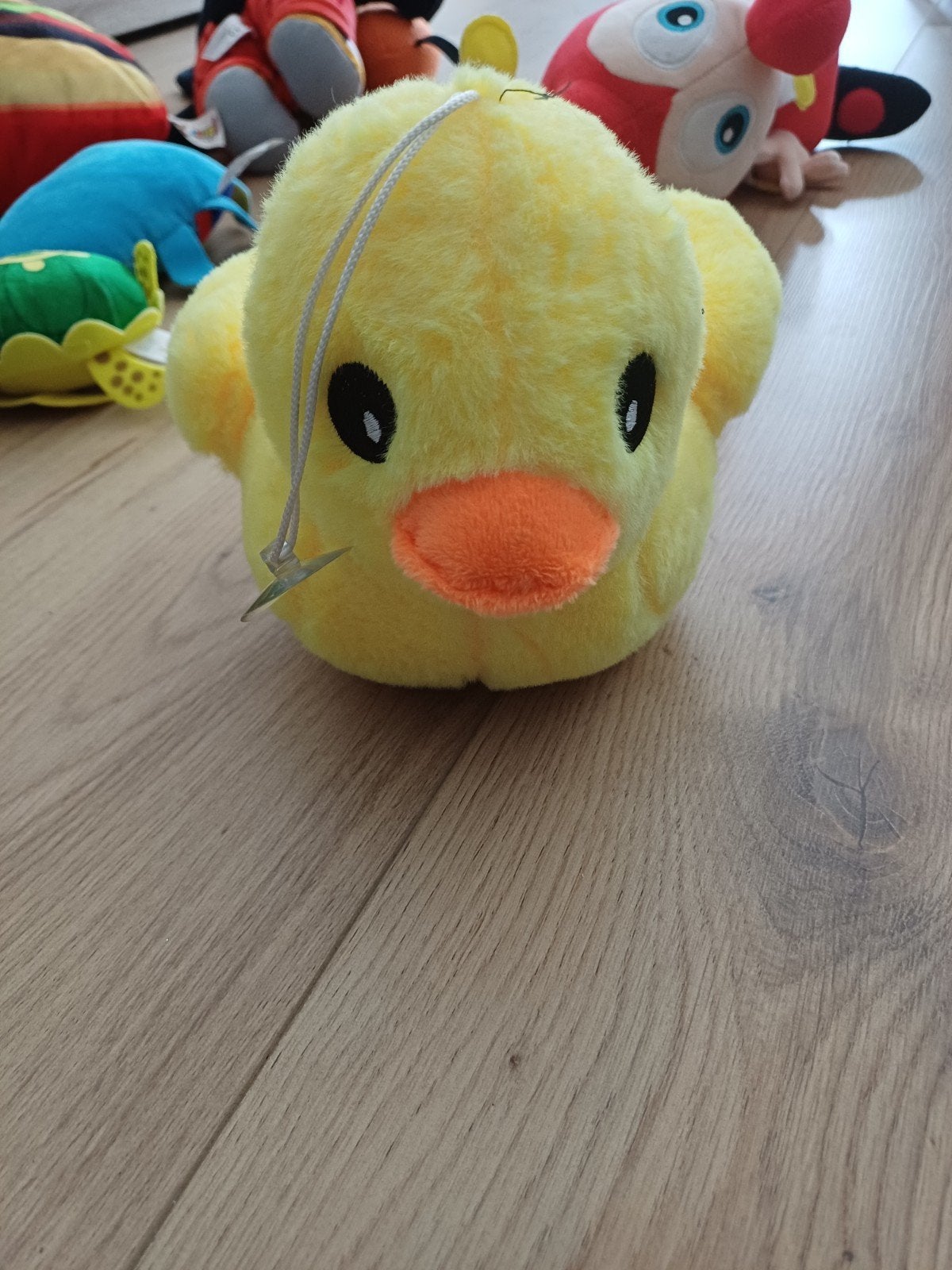 Geel badeend knuffel, Ophalen of Verzenden, Zo goed als nieuw