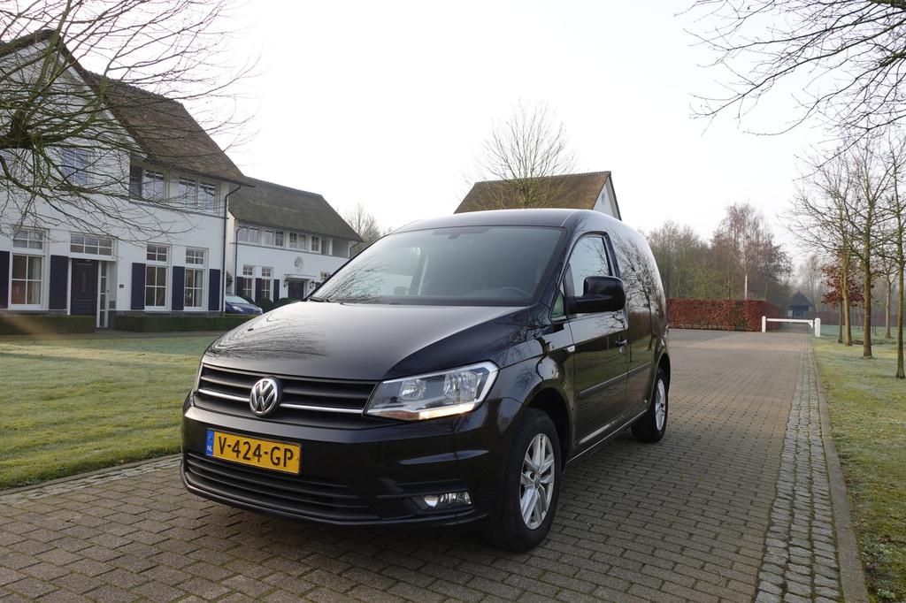 Volkswagen Caddy 2.0 TDI L1H1 BMT Highline | PDC | NAVI | NA, Auto's, Bestelauto's, 1378 kg, 4 cilinders, Volkswagen, Origineel Nederlands