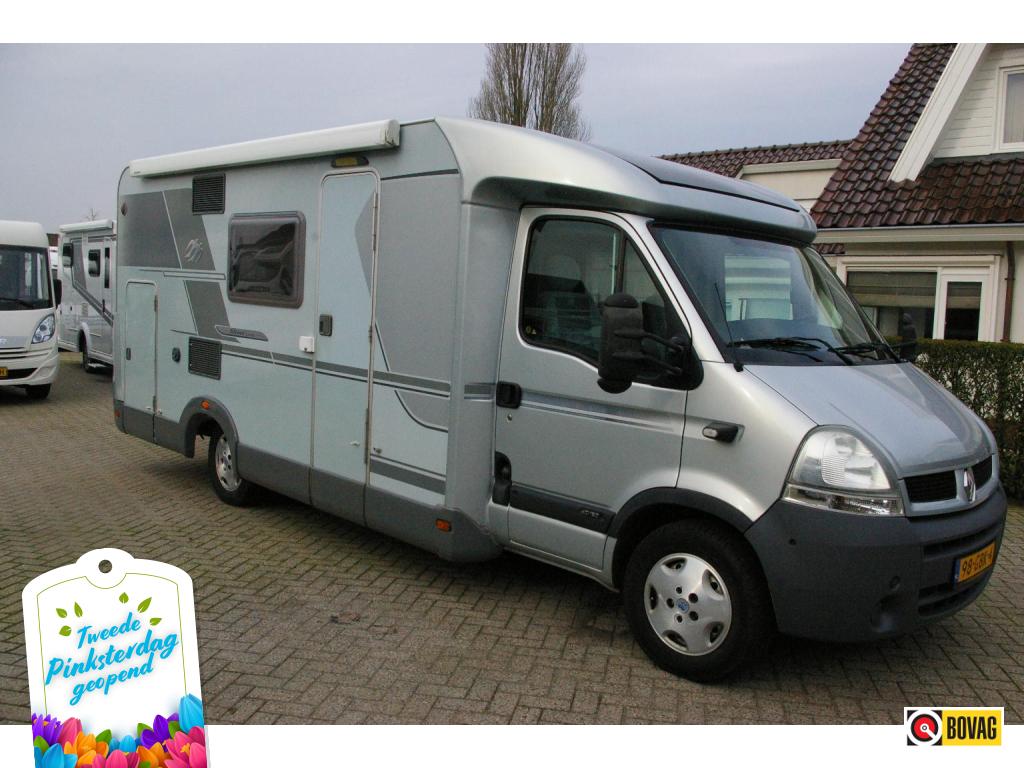 Knaus Sport Silver Line 650 TI Dwarsbed,Garage Top indeling., Caravans en Kamperen, Campers, Ringverwarming, Achteruitrijcamera