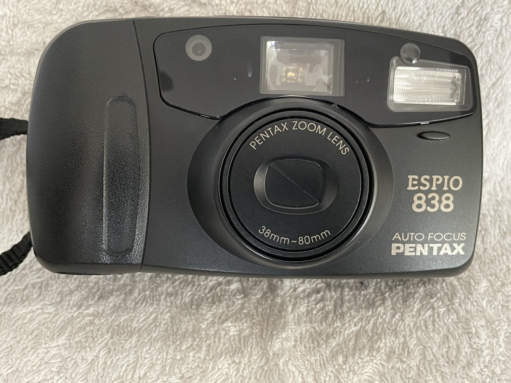 Pentax analoge compact fotocamera, Audio, Tv en Foto, Fotocamera's Analoog, Ophalen, Gebruikt, Compact, Pentax