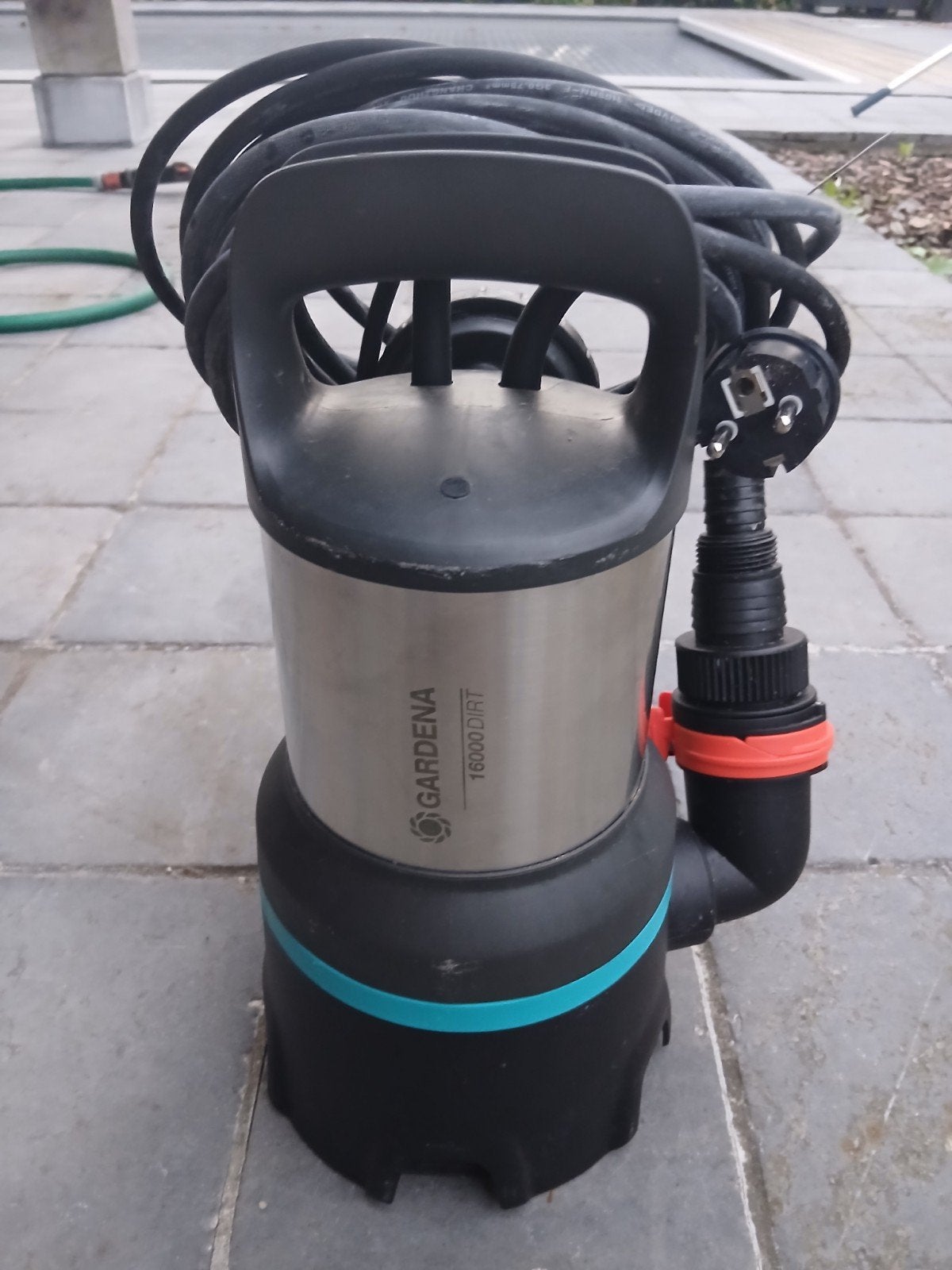 Gardena 16000 vuilwater dompelpomp, Ophalen, Gebruikt, Elektrisch, Dompelpomp