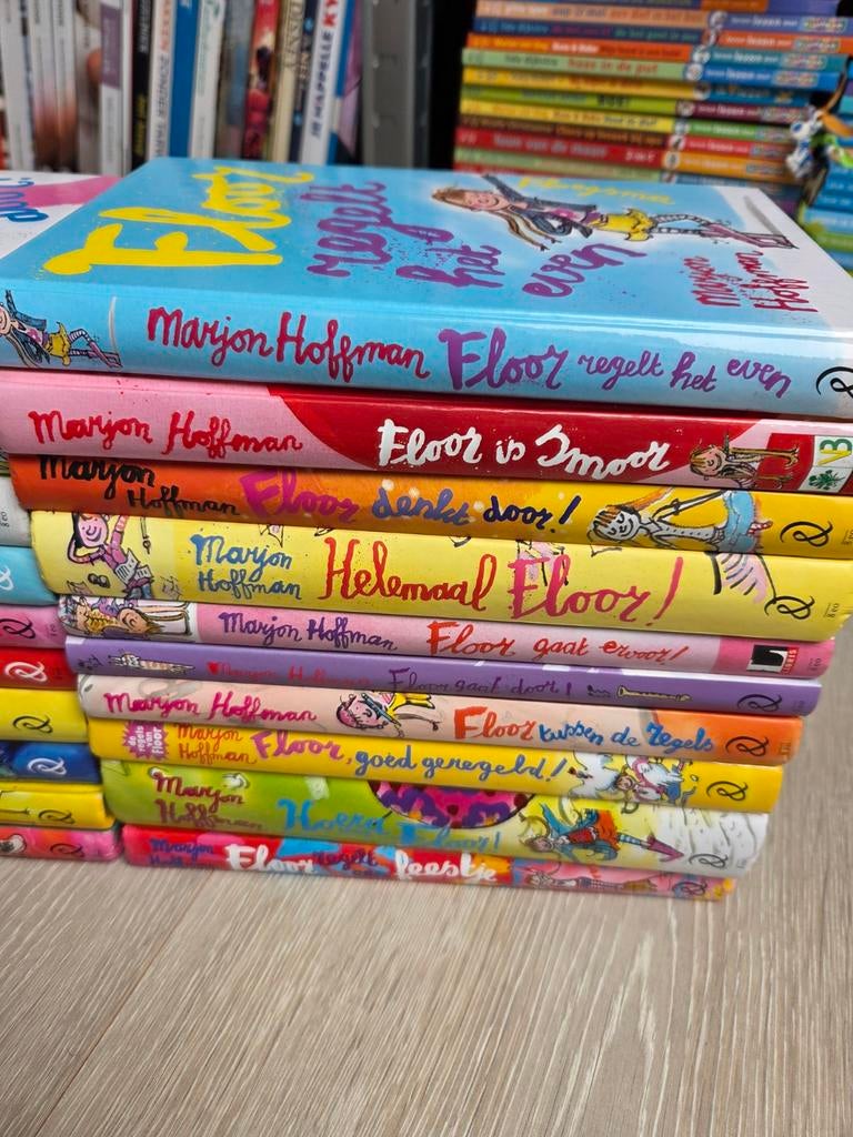 20x boeken - De regels van Floor / Marjon Hoffman, Ophalen of Verzenden, Zo goed als nieuw