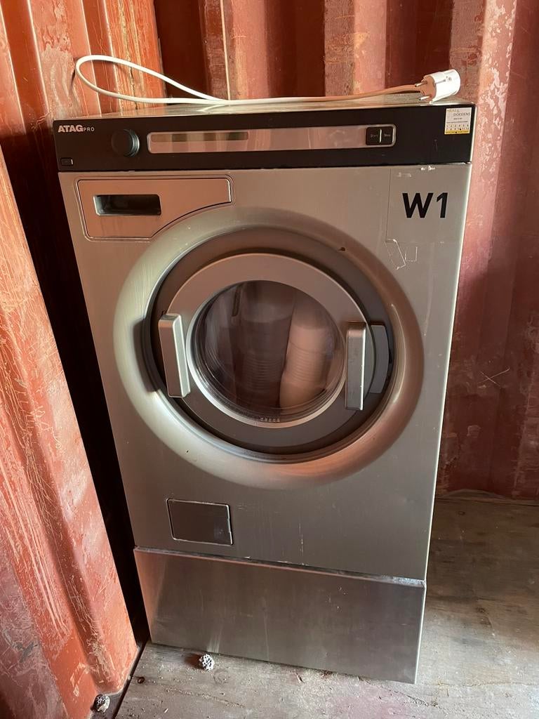 Wasmachine professioneel Rvs ATAG, Ophalen, Gebruikt, Atag, Overige typen