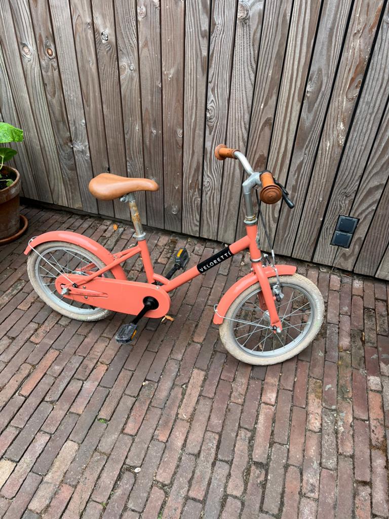 Veloretti Maxi Kinderfiets (3 t/m 6 jaar), Ophalen of Verzenden, Gebruikt, 16 tot 20 inch
