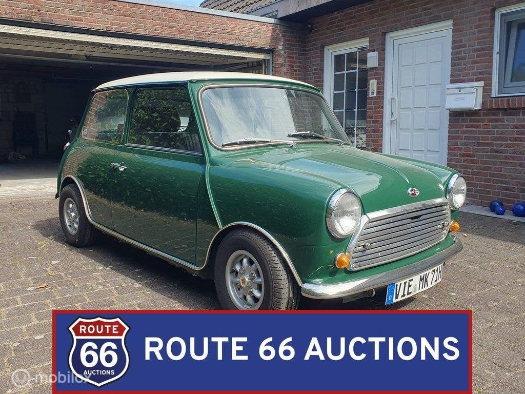 Mini Cooper S Mk III | 1971 | Route 66 Auctions, Overige carrosserieën, Zwart, Bedrijf, Handgeschakeld