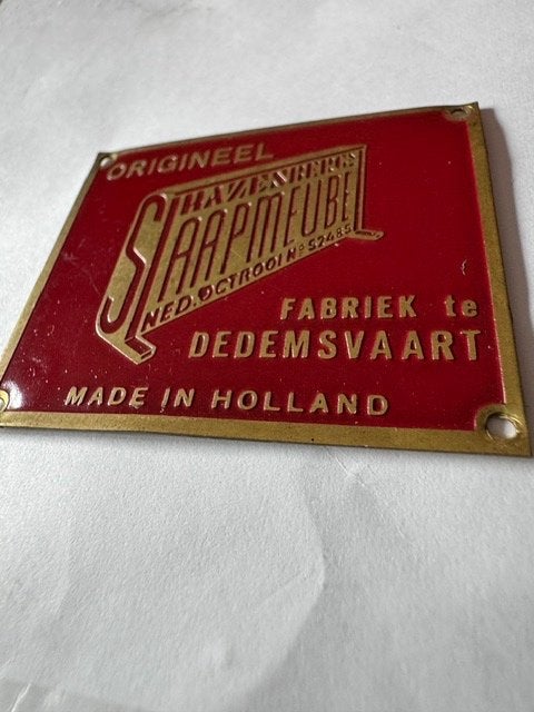 Oude metalen reclame plaatjes, Ophalen of Verzenden, Gebruikt, Reclamebord