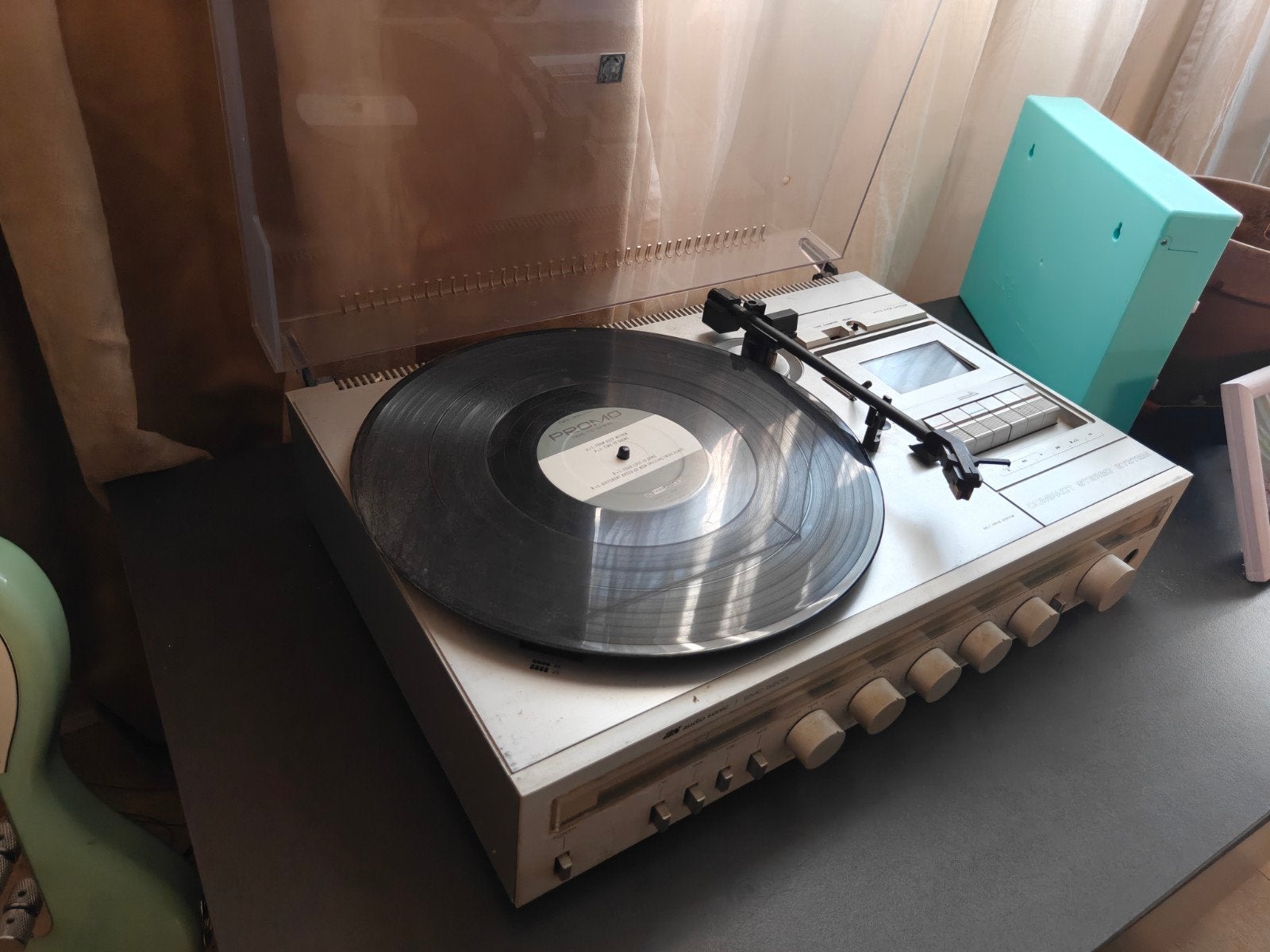 AS Audio Sonic SMC 1200 Compact Stereo Systeem, Ophalen of Verzenden, Gebruikt, Platenspeler, Overige merken