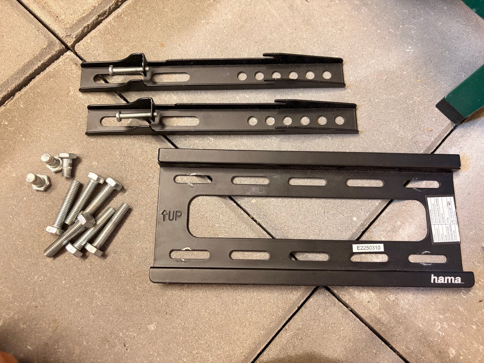 Hama TV Muurbeugel 19-46 inch, Ophalen, Gebruikt