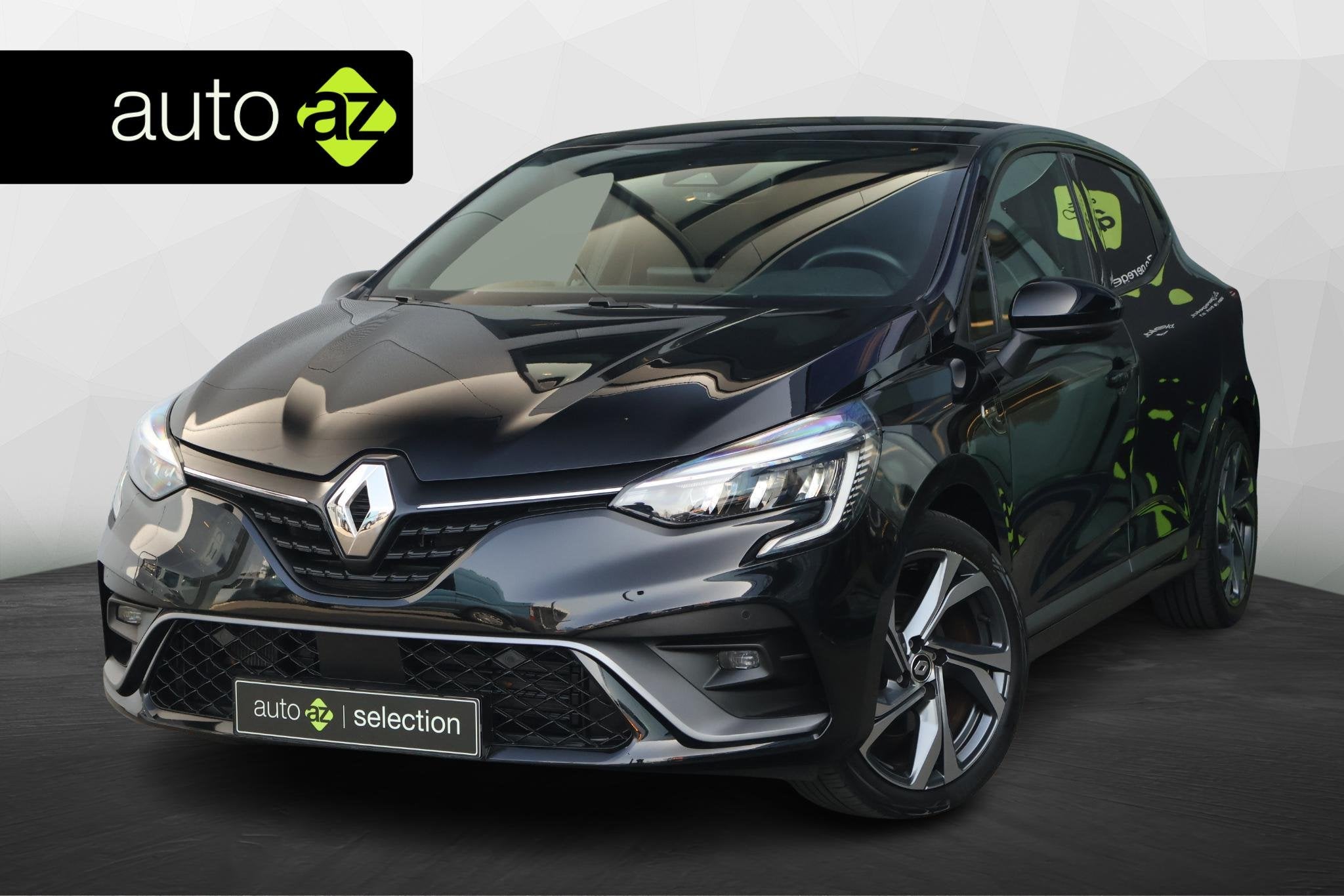 Renault Clio 1.6 E-Tech Hybrid 145 R.S. Line, Auto's, Renault, Gebruikt, Euro 6, Leder en Stof, Bedrijf