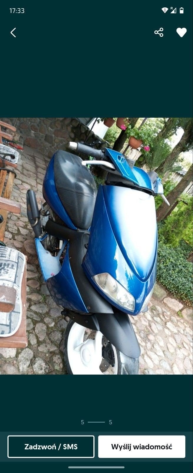 Aprilia Area 51 Stage 6 - Snelle Scooter, Fietsen en Brommers, Ophalen, Gebruikt, Tweetakt, Area 51