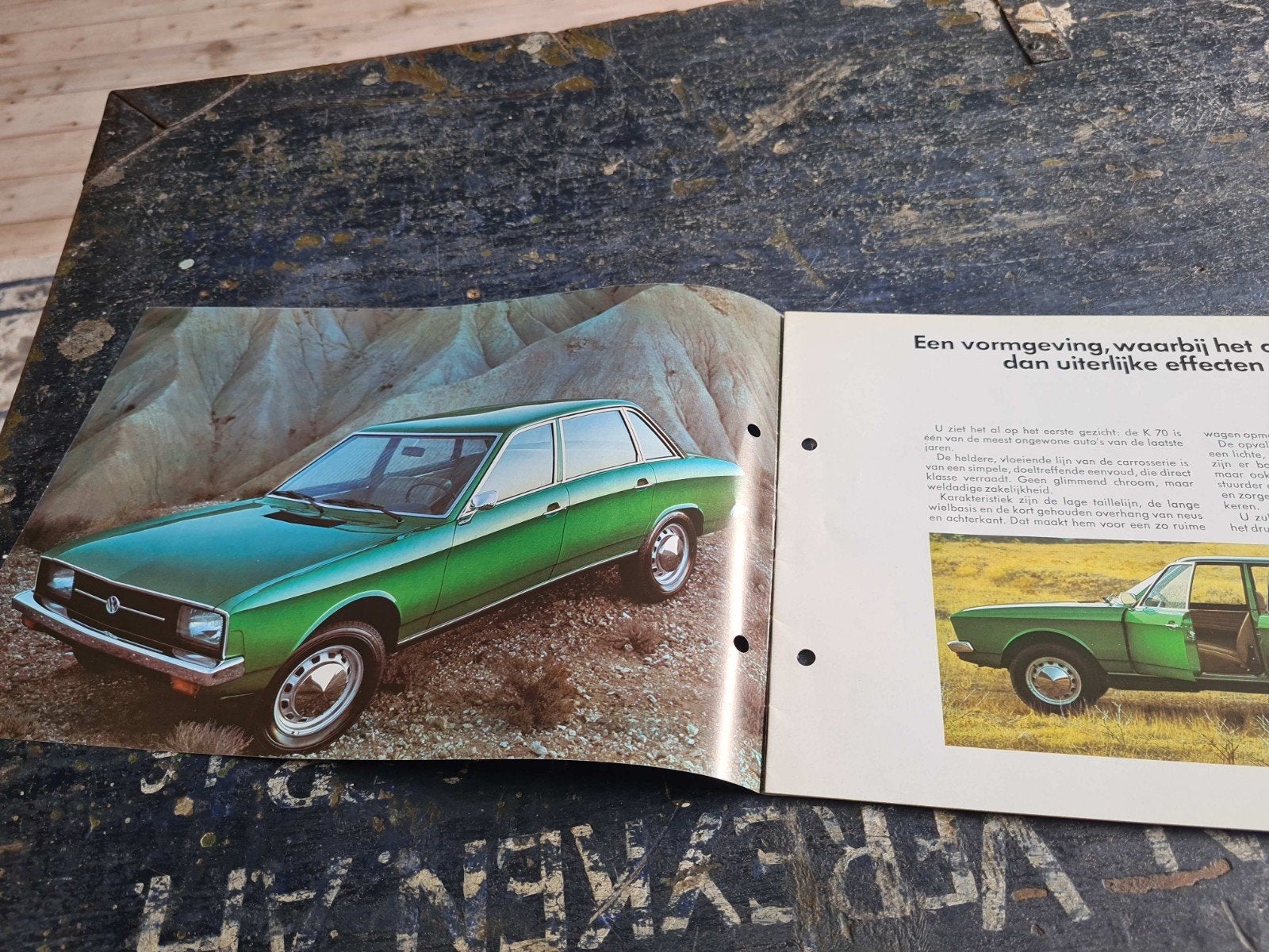 Volkswagen K70  1/71, Ophalen of Verzenden, Volkswagen