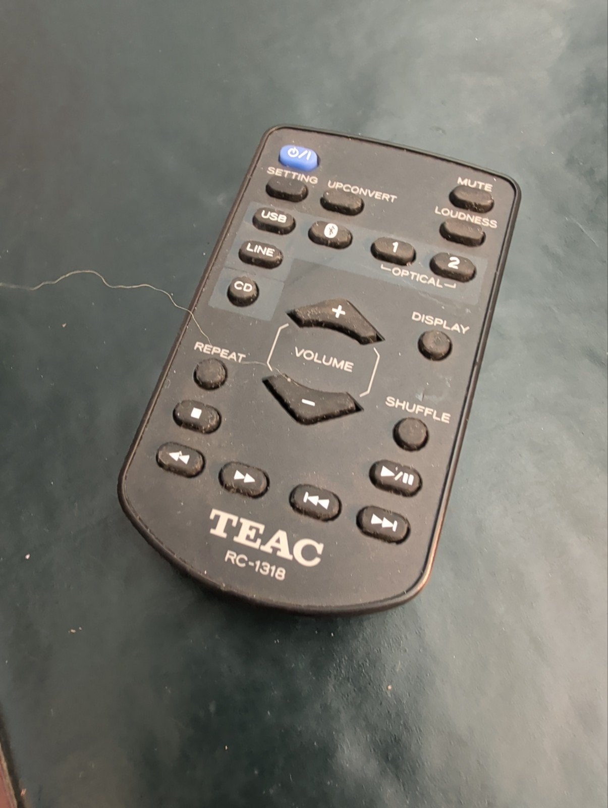 Teac RC-1318 Afstandsbediening - Gebruikt, Ophalen of Verzenden, Gebruikt, Origineel
