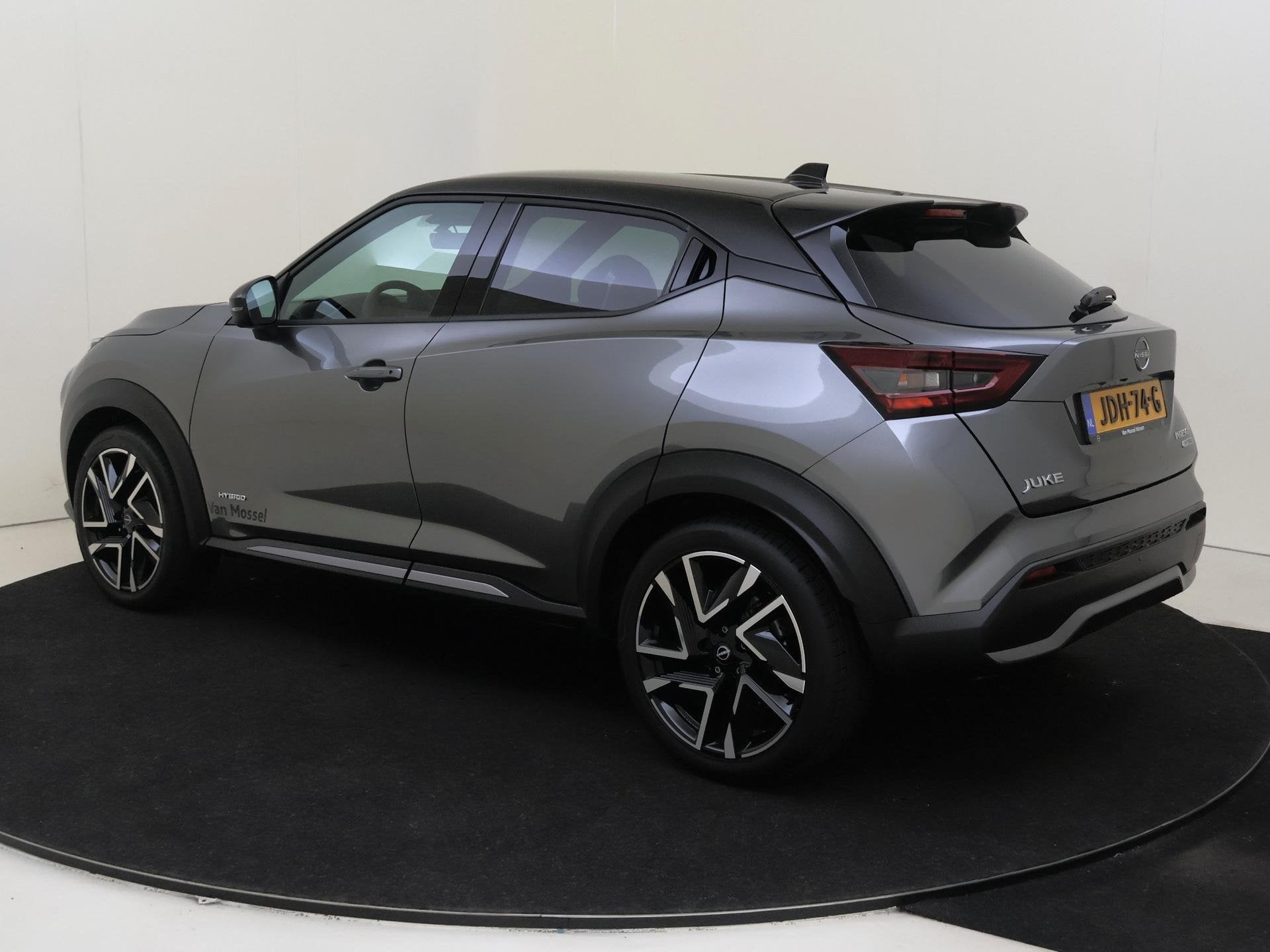 Nissan Juke 1.6 Hybrid N-Design Stoelverwarming | Technology, Auto's, Stof, Automatische klimaatregeling, Origineel Nederlands