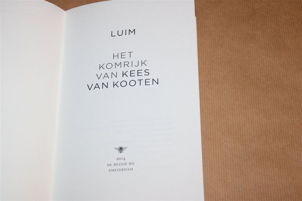 Luim — Gerrit Komrij — Keuze van Kees van Kooten, Boeken, Ophalen of Verzenden, Gelezen