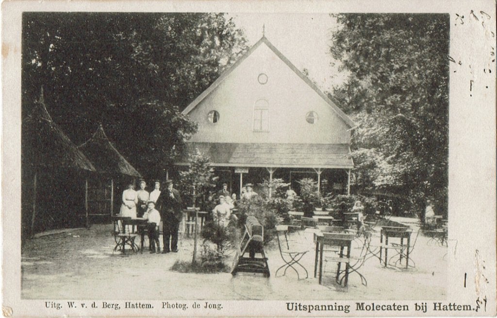 Uitspanning Molecaten bij Hattem, Ophalen of Verzenden, Voor 1920, Ongelopen, Gelderland