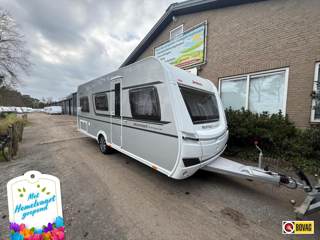 Dethleffs Nomad 510 LE, Caravans en Kamperen, Rondzit, Schokbreker, Overige typen, 1250 - 1500 kg