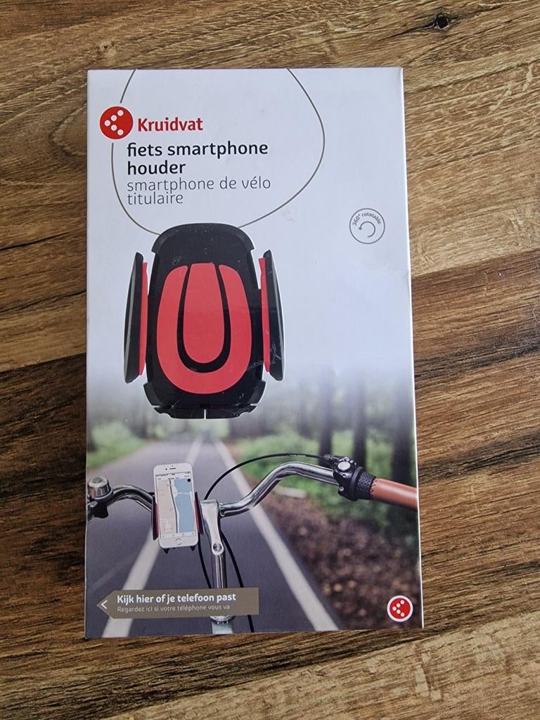 Fietstelefoonhouder, Fietsen en Brommers, Fietsaccessoires | Fietsverlichting, Ophalen of Verzenden, Nieuw, Batterij, Verlichtingsset