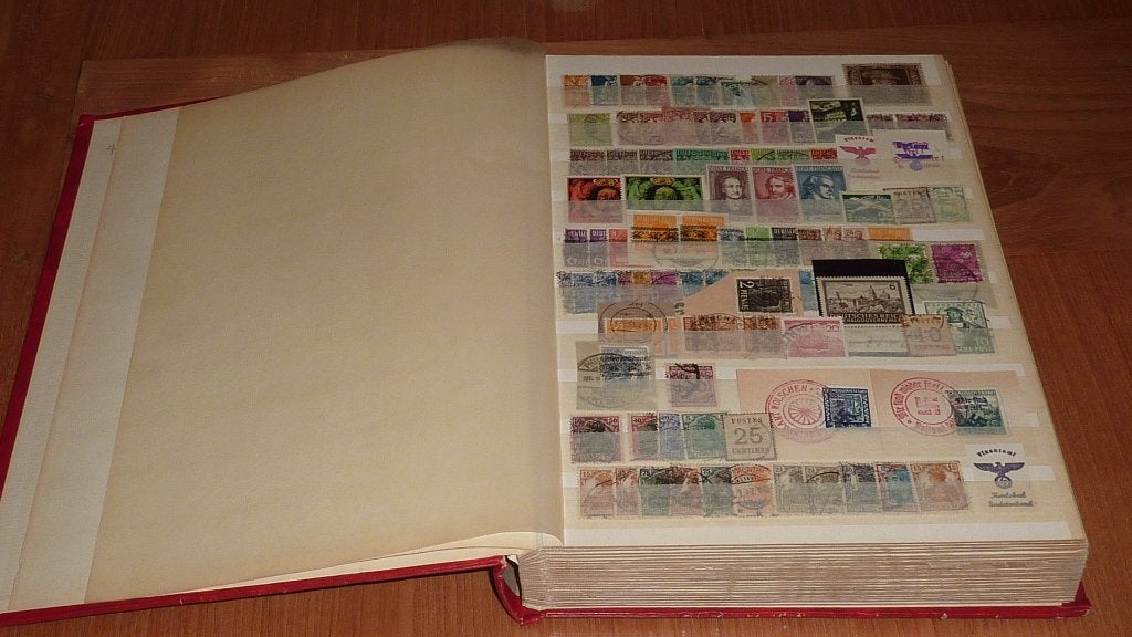 Duitsland Dik Stockboek.Bezetting,Saar,Sudetenland.Deel 1, Ophalen of Verzenden, Nederland en Buitenland