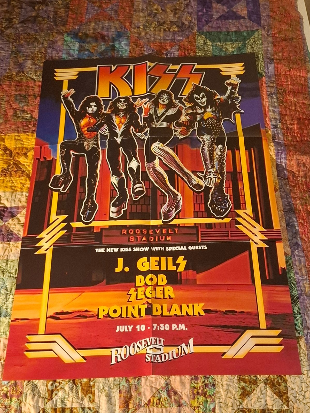 Kiss Live 2 LP New Jersey 1976 Color Vinyl Complete No CD, Ophalen of Verzenden, Zo goed als nieuw