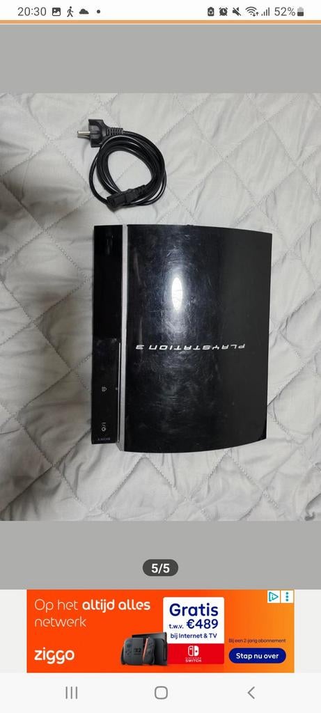 Playstation 3, Spelcomputers en Games, Ophalen of Verzenden, Zonder controller, Slim