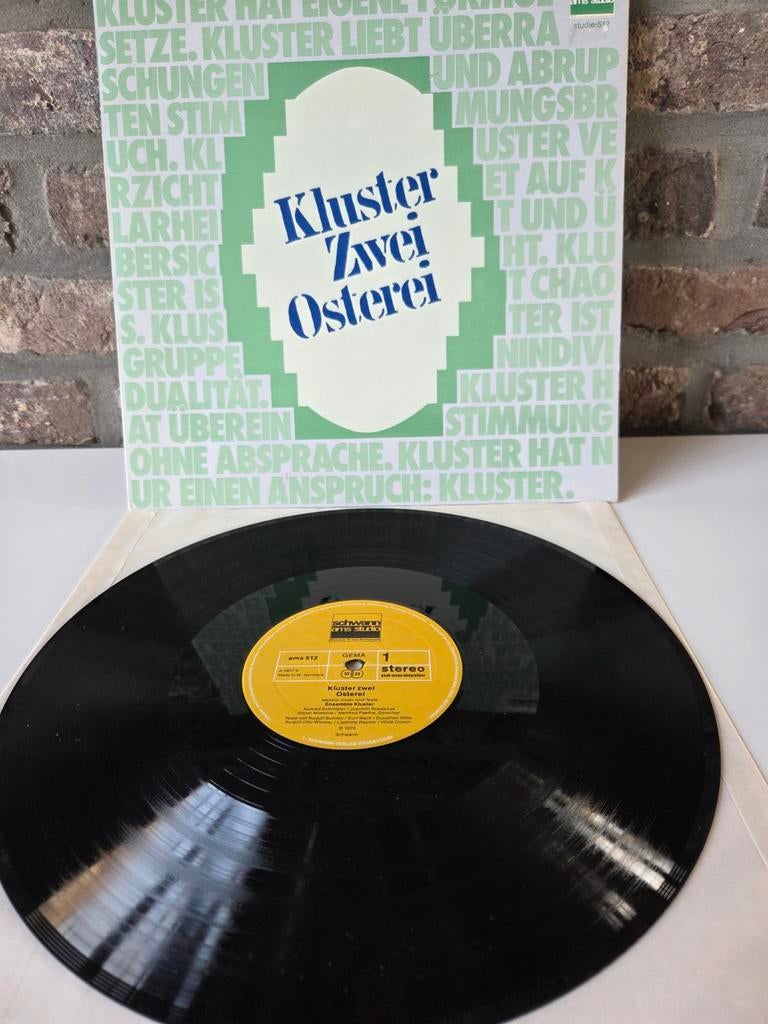 Kluster Zwei Osterei LP (1980 Reissue) Krautrock, Ophalen of Verzenden