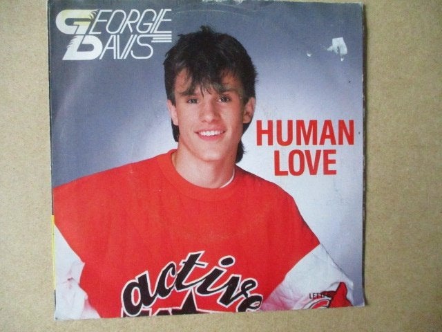 s1596 georgie davis - human love, Ophalen, Gebruikt, 7 inch, Overige genres